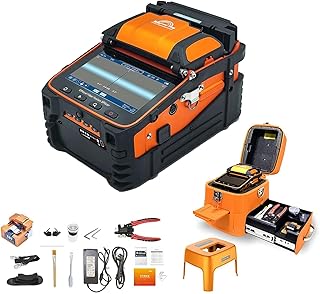 Signal fire New Model AI-9 Fusion Splicing Six Motor Core Alignment Fiber Fusion Splicer Automatic FTTH Fiber Optical Welding Splicing Machine Splicing 5S Heating 15S