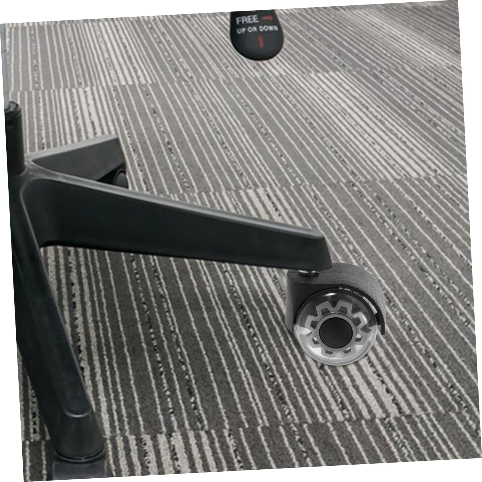 TOPBATHY 5 Piezas Ruedas de Repuesto para Sillas de Oficina Resistentes Ruedas para Suelos Alfombras Muebles Sillas de Oficina para Pisos
