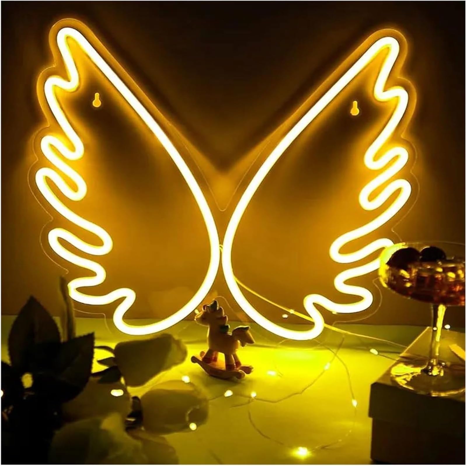 Lámpara de neón Luminarias de interior con letras coloridas para letreros neón LED para oficina, tienda, restaurante