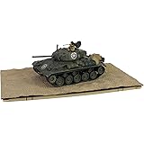 Forces of Valor 1:32 US M24 Chaffee March 1945 Comp. D. Stand Model, Model Building, Diorama Model, Military Model Building, Die-Cast Model