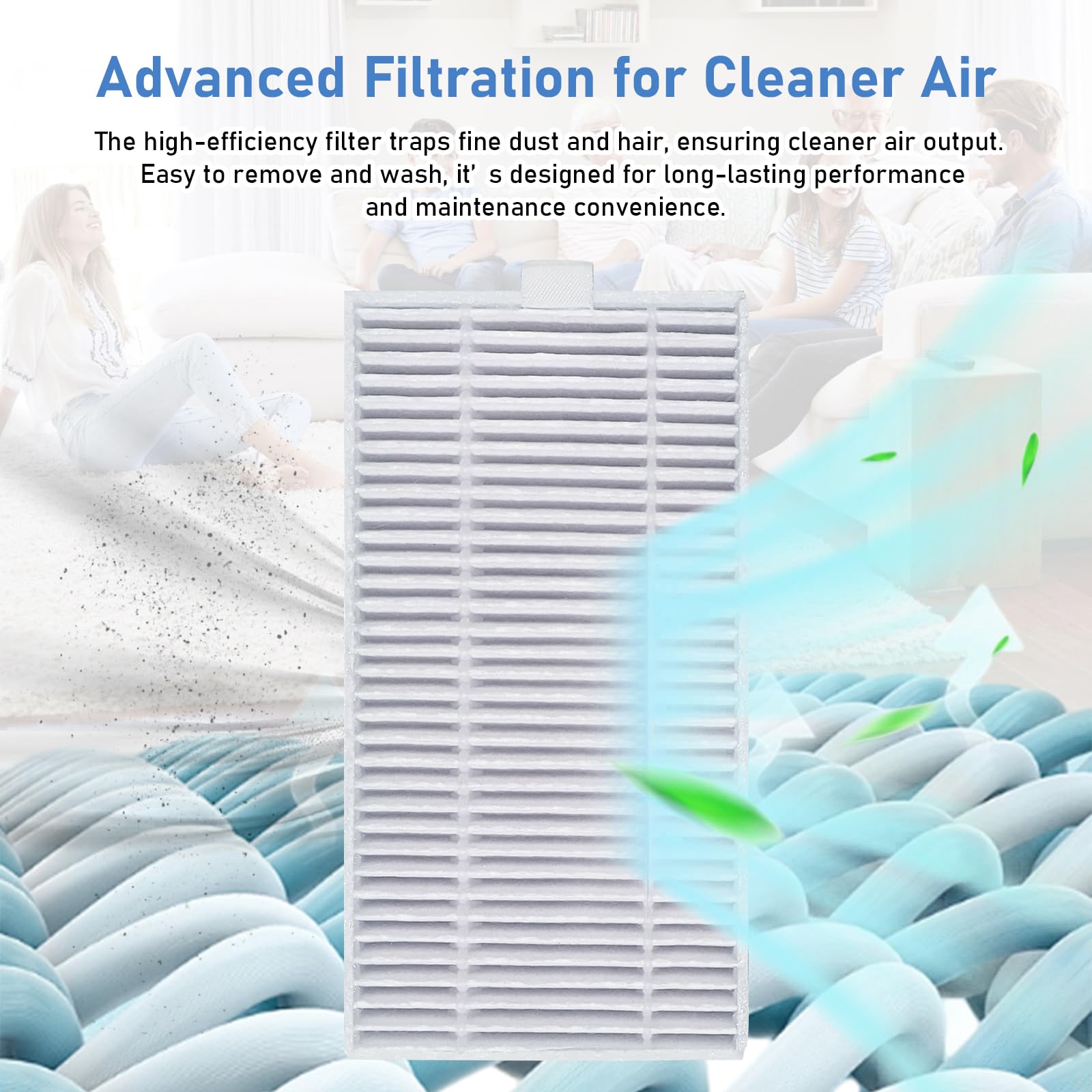 Wischtuch-Set Für Lefant Roboterstaubsauger - 10 Stück Ersatzwischtücher