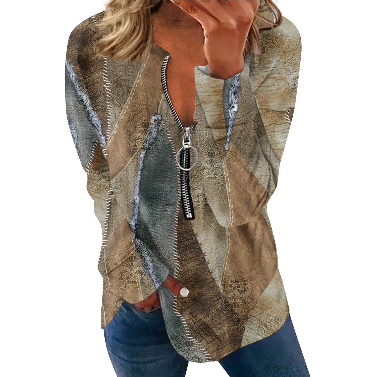 FlekmanArtLong Sleeve Pullover Women Basic Solid Color Sweatshirts Casual Crewneck Pullovers 2023 Fall Daily Workout Tops