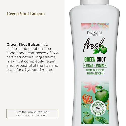 Miniatura 2 de Biokera Natura Salerm Cosmetics Green Shot Balsam 10.3oz