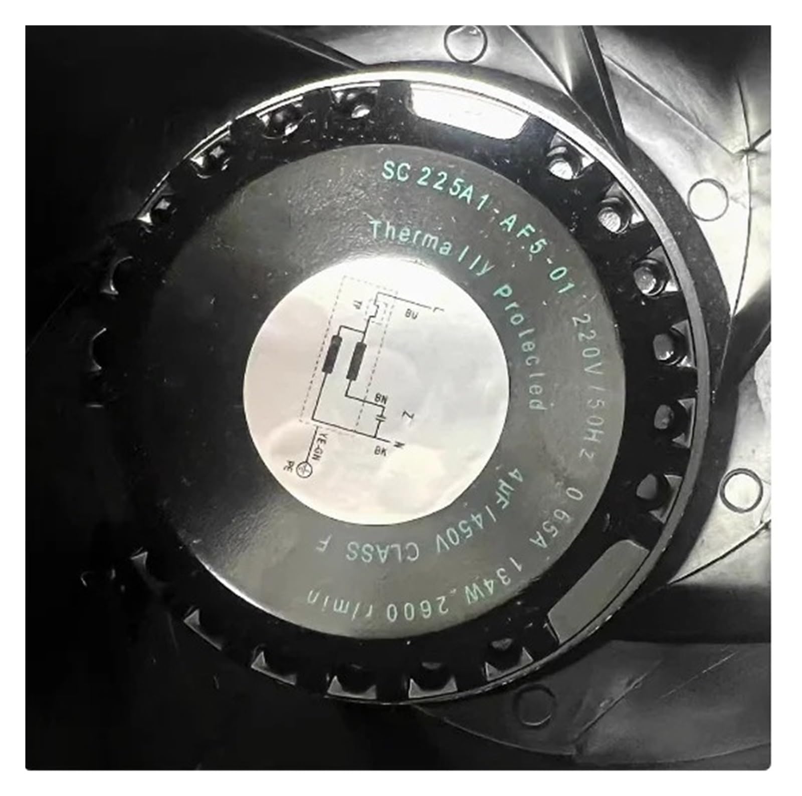FCARUMIQP Fan SC225A1-AGT-04 SC225A1-AF5-01 R2E225-BD58-52 SC225A1-AGT-20-003 SC225F2-055-003 SC225E2-AGT-05 SC225A1-AGT-20(SC225F2-055-003)