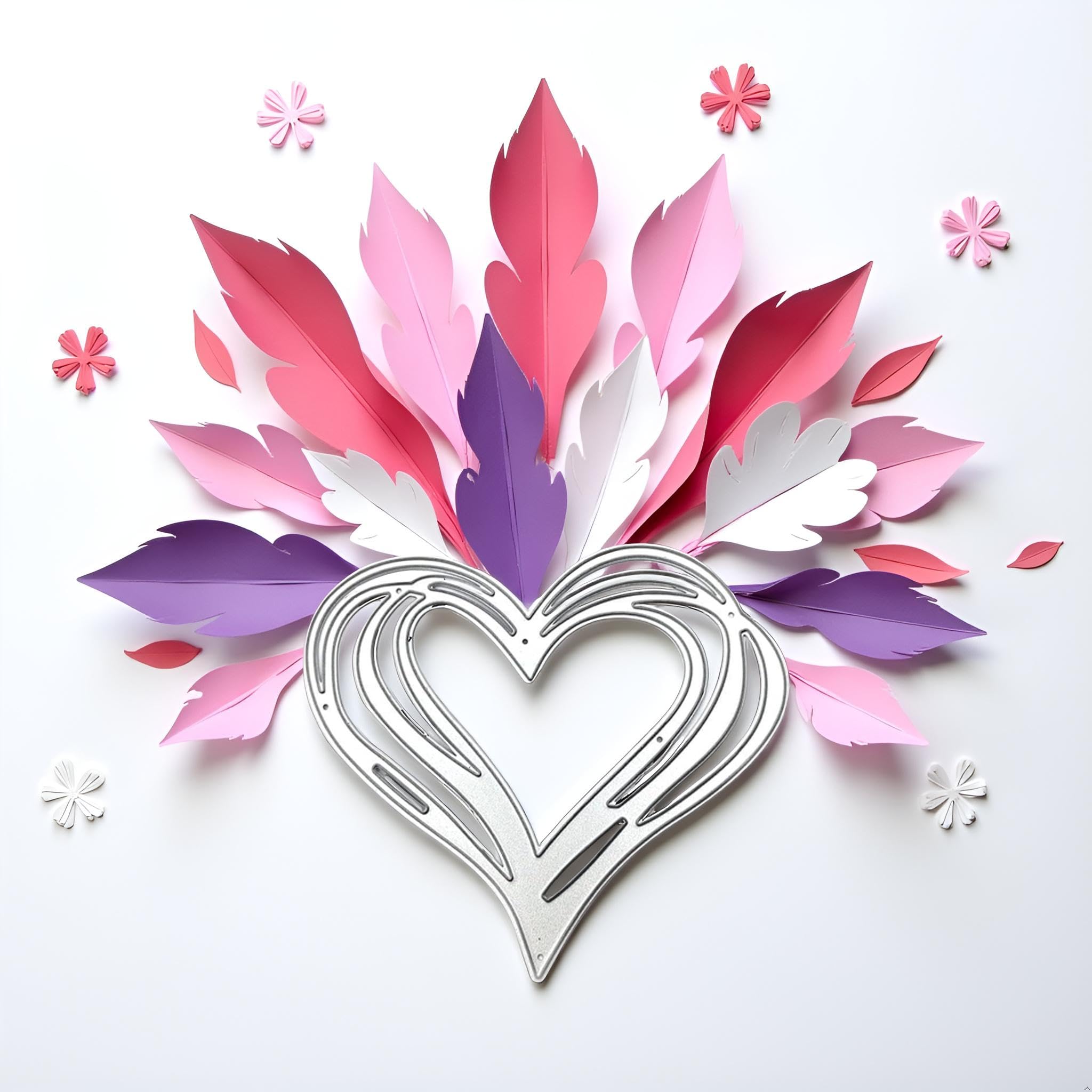 CPEI Heart Dies For Card Making, Stencils For Card Making, Heart