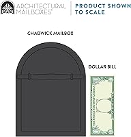 Vista 7 de ARCHITECTURAL MAILBOXES - Buzón de correo Postmount, 8950B-10