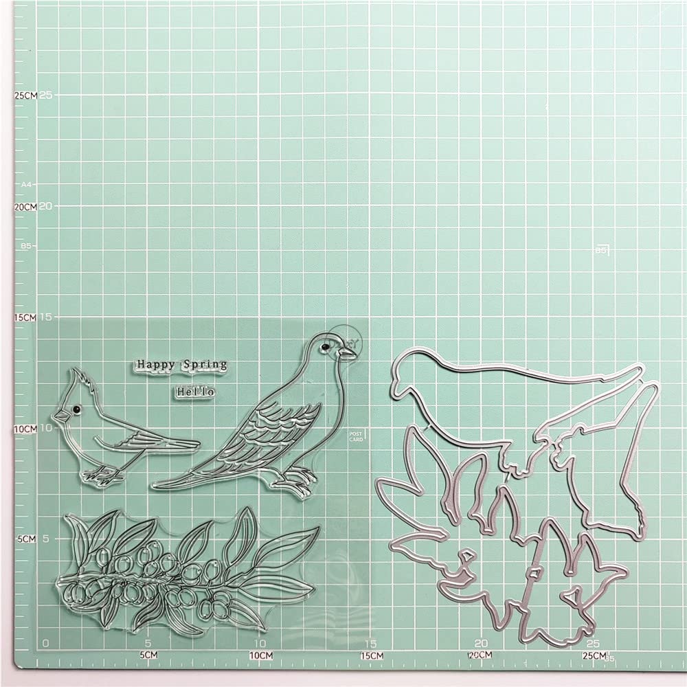Tampons Transparents Perroquet En Silicone - Parfaits Pour Scrapbooking, Cartes Et Journal Créatif DIY