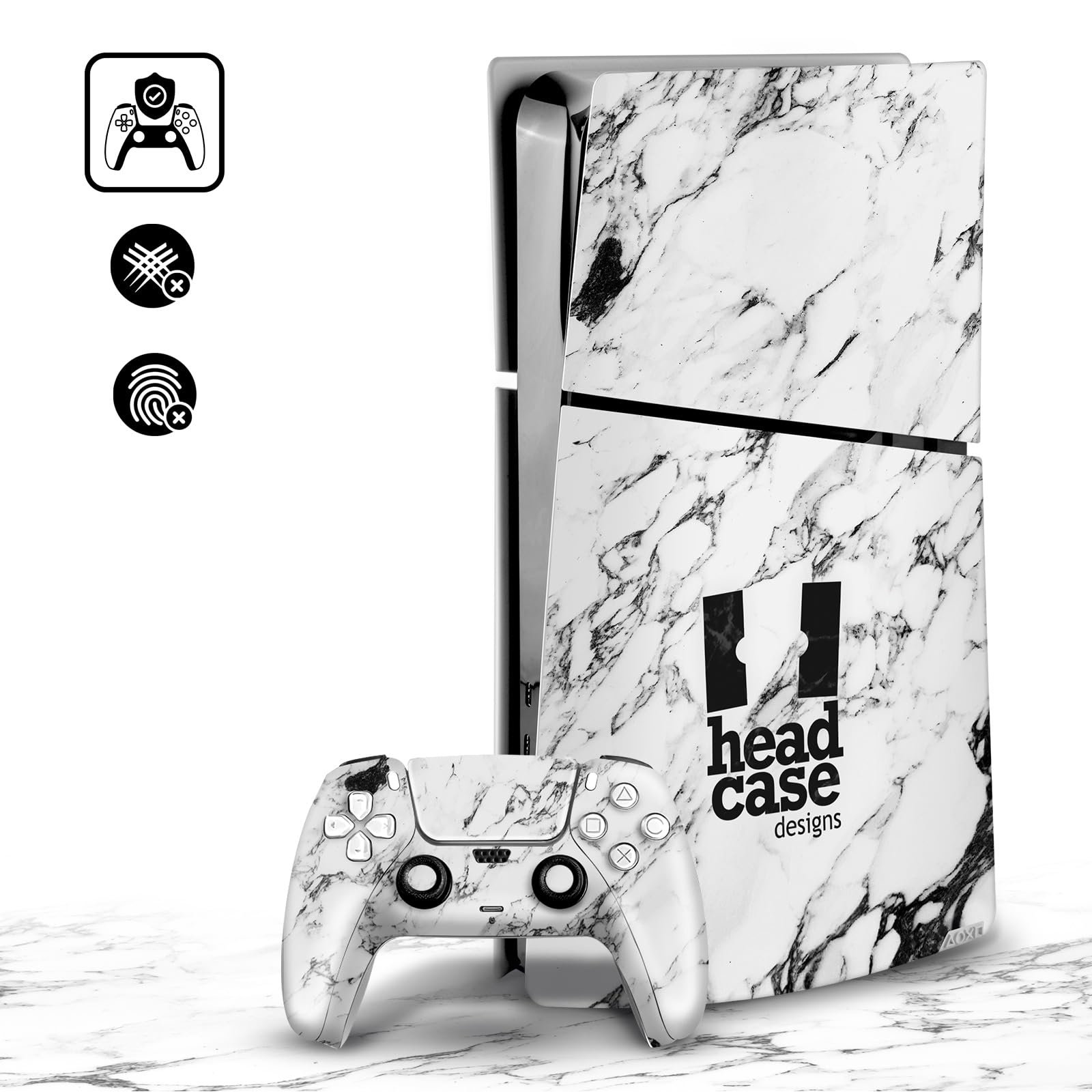 Head Case Designs Offizielle Naruto Shippuden Akatsuki Ikonisch Vinyl Haut Gaming Aufkleber kompatibel mit Sony PlayStation 5 PS5 Slim Digital Edition Console & DualSense Controller