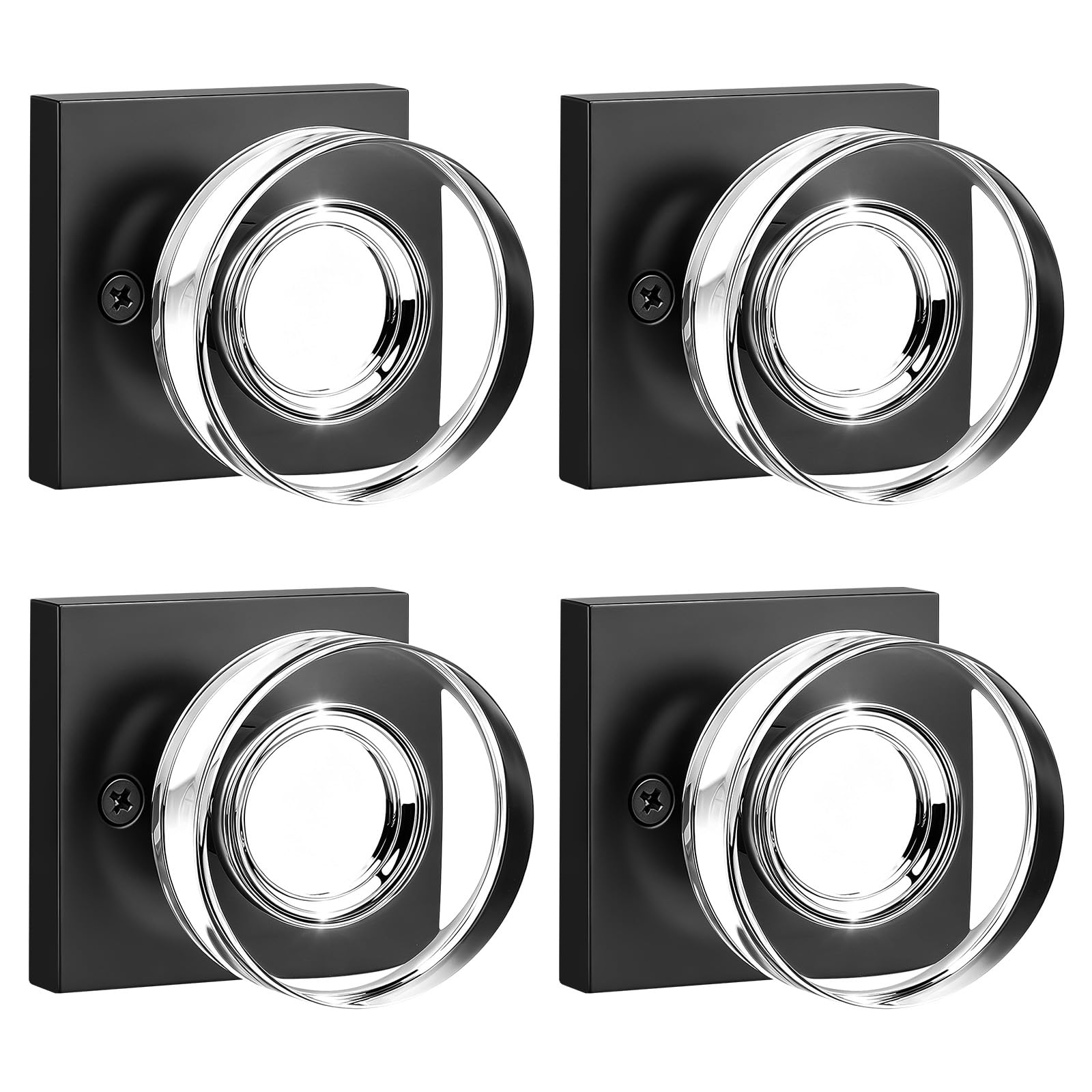 Crystal Glass Door Knobs with Lock - Privacy & Security -23 Crystal Glass Door Knobs with Lock - Privacy & Security -23