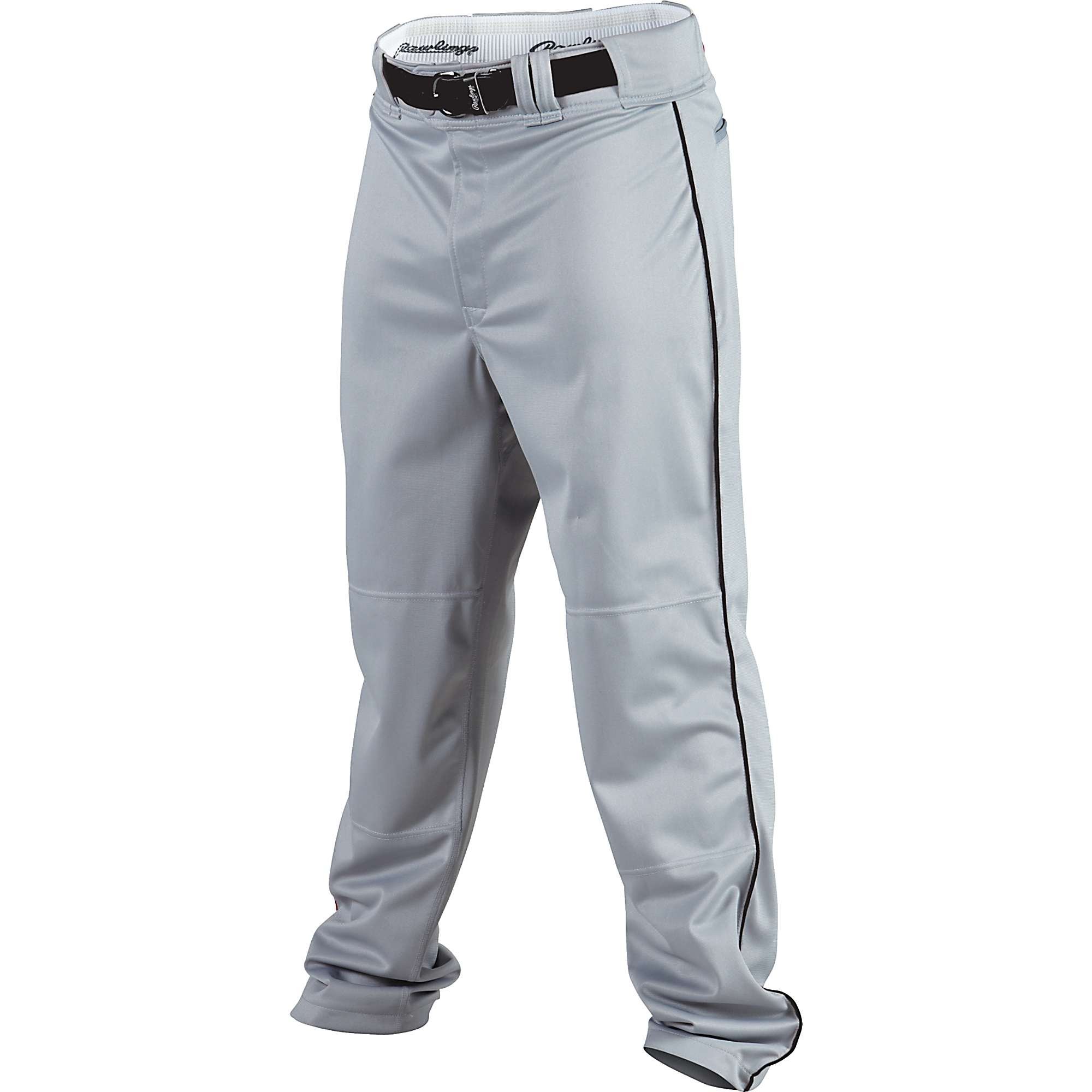 Rawlings Youth Premium Baseball/Softball Semi-Relaxed Fit Piped Pants