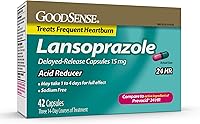 Vista 9 de GoodSense Lansoprazol - Tabletas de liberación retardada de desintegración oral de 15 mg, reductor de ácido, sabor a fresa, 42