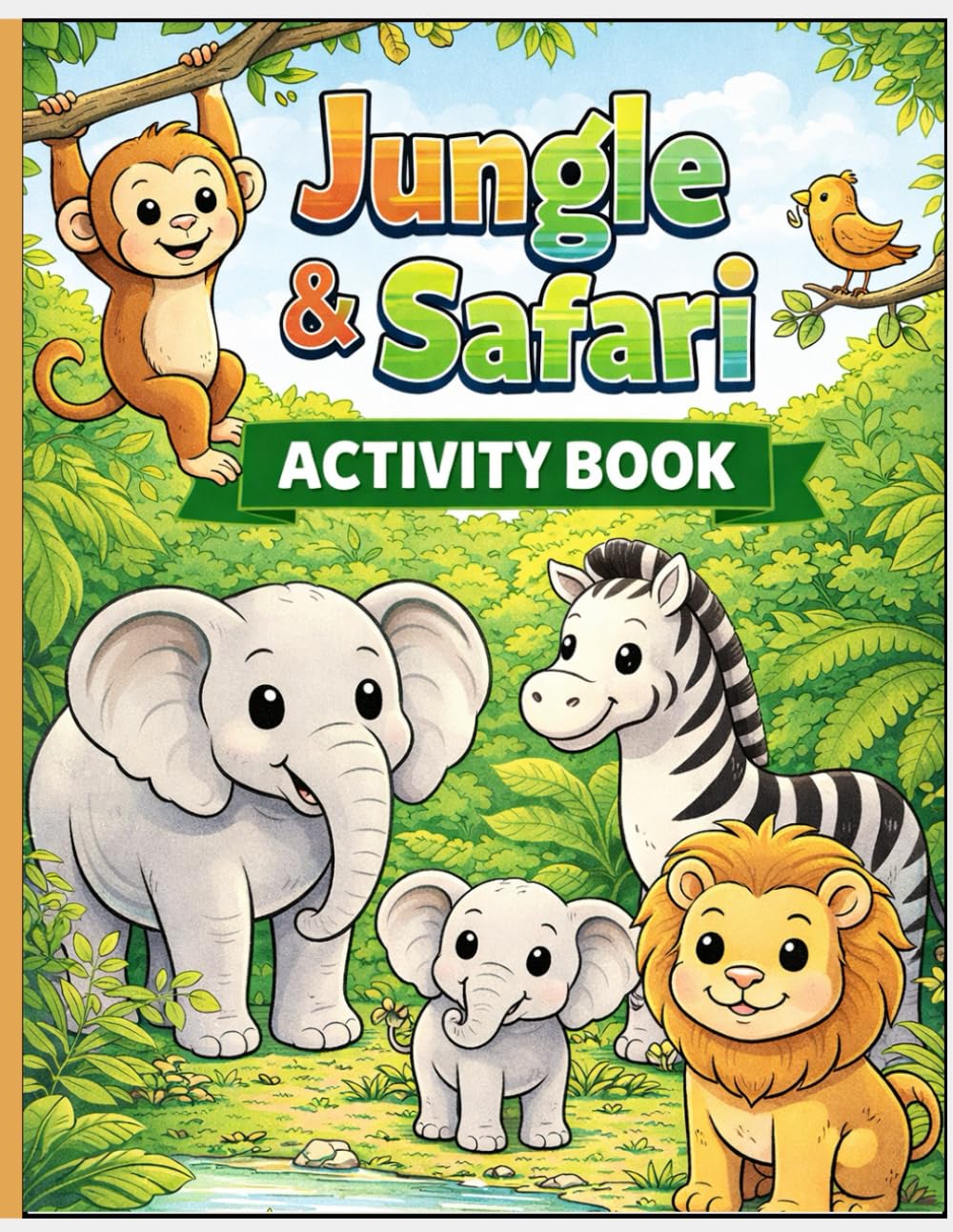 Jungle and Safari Activity Book