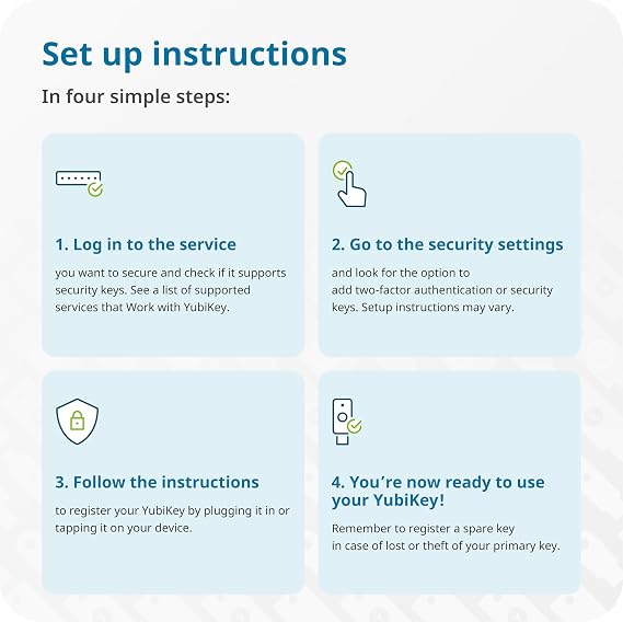 Yubico - YubiKey 5 NFC FIPS (140-3) - Multi-Factor authentication (MFA) Security Key and passkey, Connect via USB, FIDO Certified - Protect Your Online Accounts