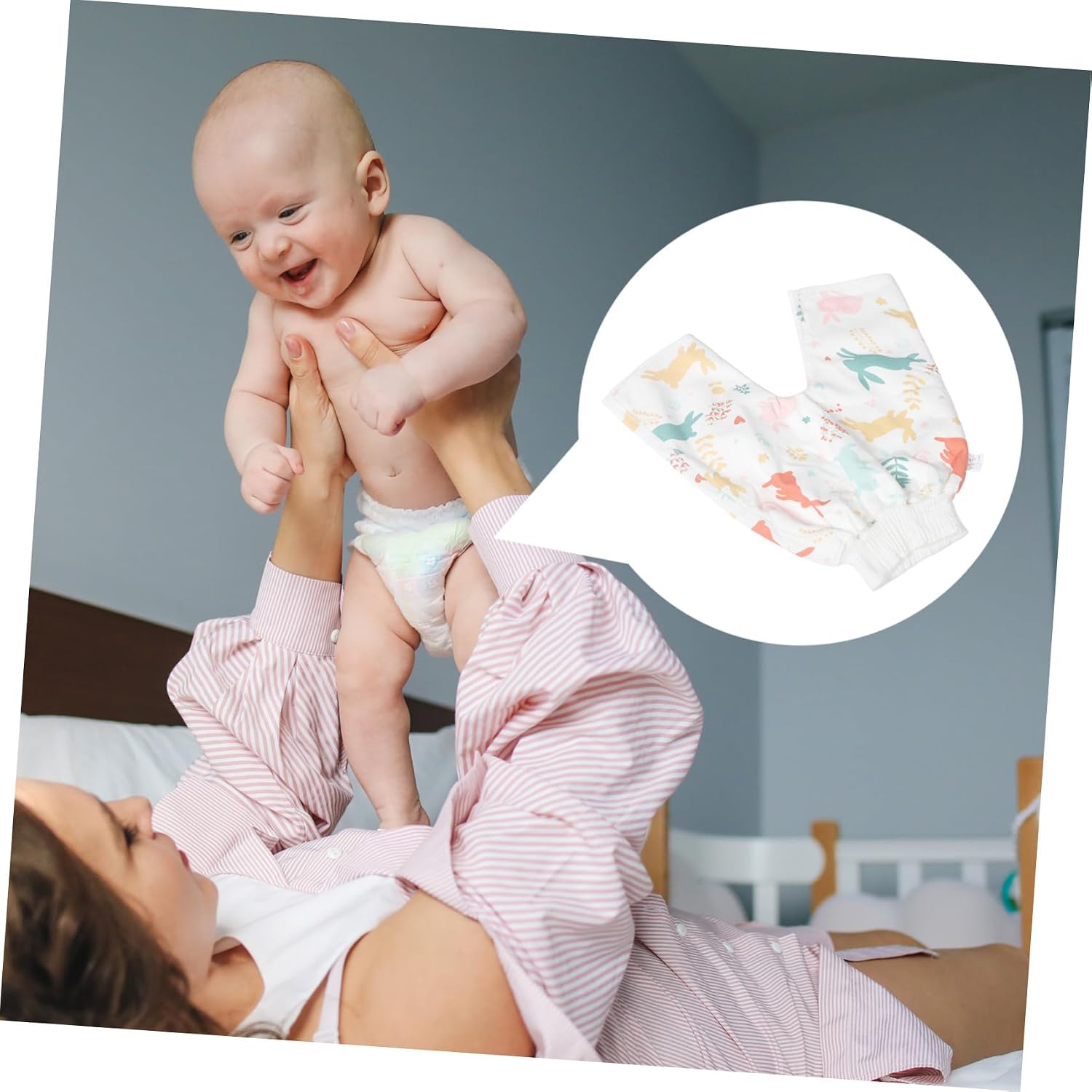 Leakproof Training Pants for Boys and Soft Cartoon Bunny Design Day Nighttime Use Comfortable Potty Training Underwear Multi
