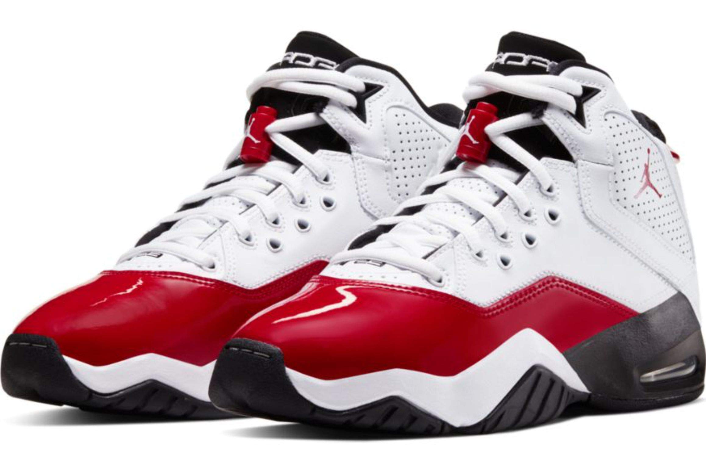 Jordan B'loyal (gs) Big Kids Basketball Shoes Ck1425-106 Size 4.5 White/Gym Red-Black
