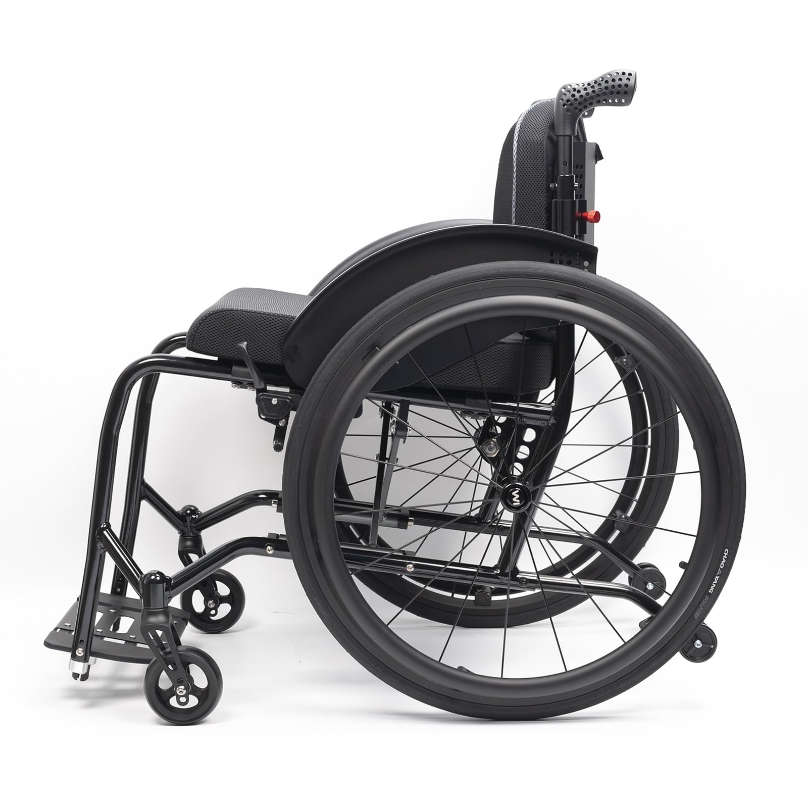 Silla De Ruedas Deportiva, Sillas De Ruedas Deportivas Manuales Plegables con Ruedas Desmontables,Ultraligera de Aleación de Aluminio,Transporte Fácil(Seat width 38cm/15in)