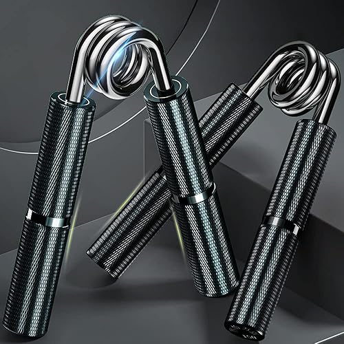 Miniatura 3 de Black Metal Grip Strength Trainer,Hand Grips Kit (11Pack),No Slip Hand Extension Exerciser,Wrist Forearm Strengthener with Grip Tape for Strength