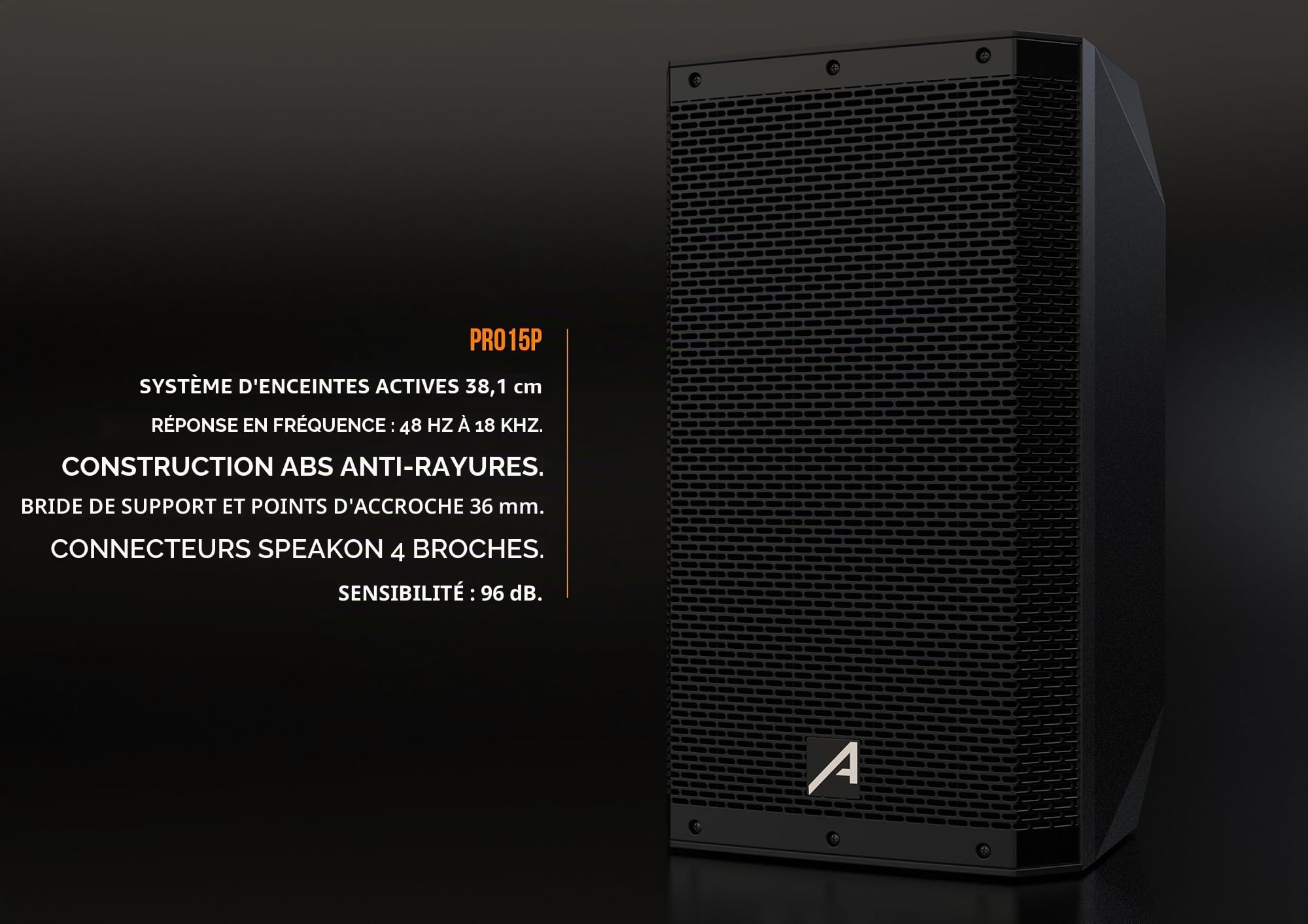 Audibax PRO15p Altavoz Pasivo 800w