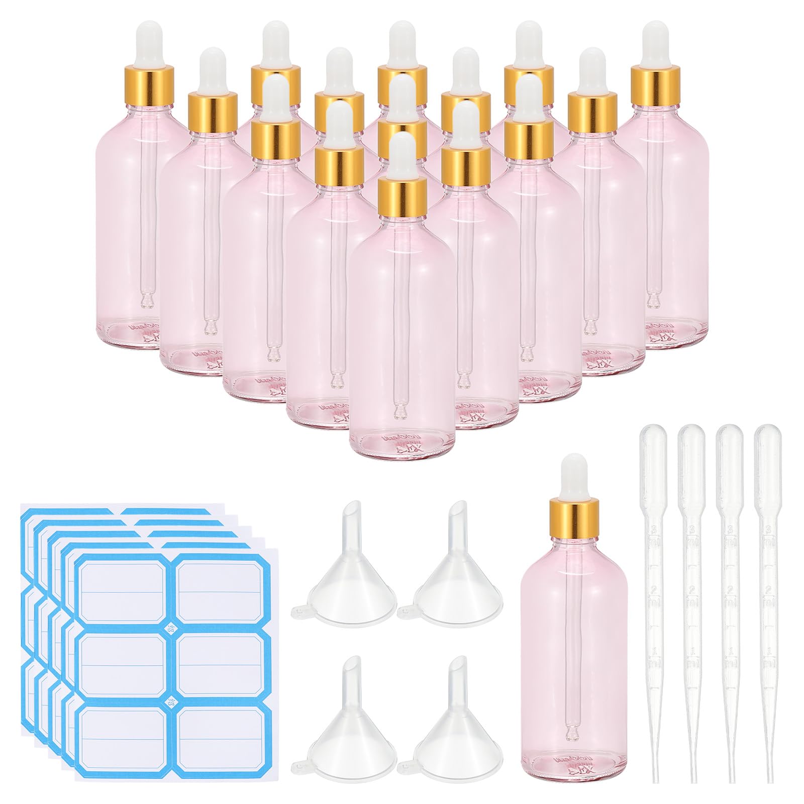 Flacon compte-gouttes en verre de voyage pour transporter vos huiles de massage et soins partout
