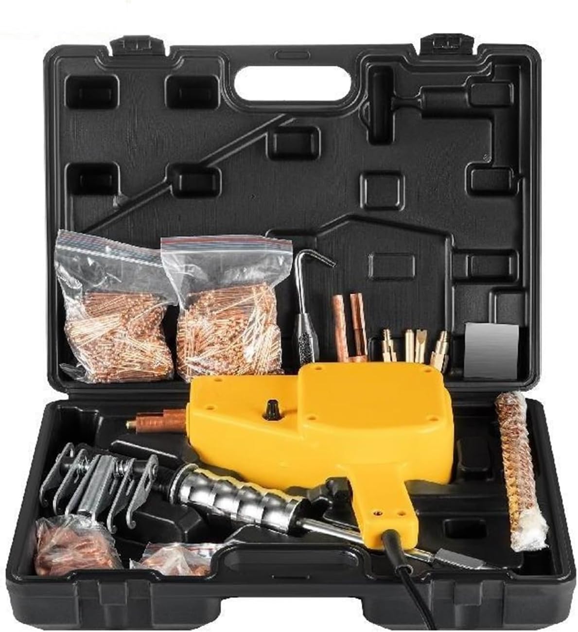 Auto Dent Puller Spot Welder Kit 800VA Stud Welding Gun Auto Body Repair Tool Set For Removing Dents