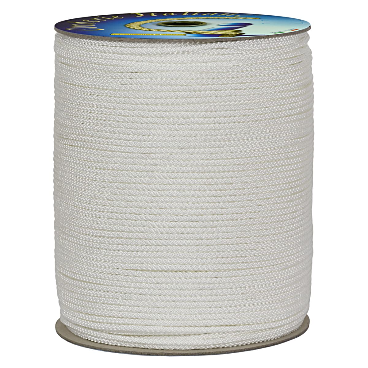 Corderie Italiane 002009498 Treccia avviamento motori, 4 mm, 240 m, Bianco