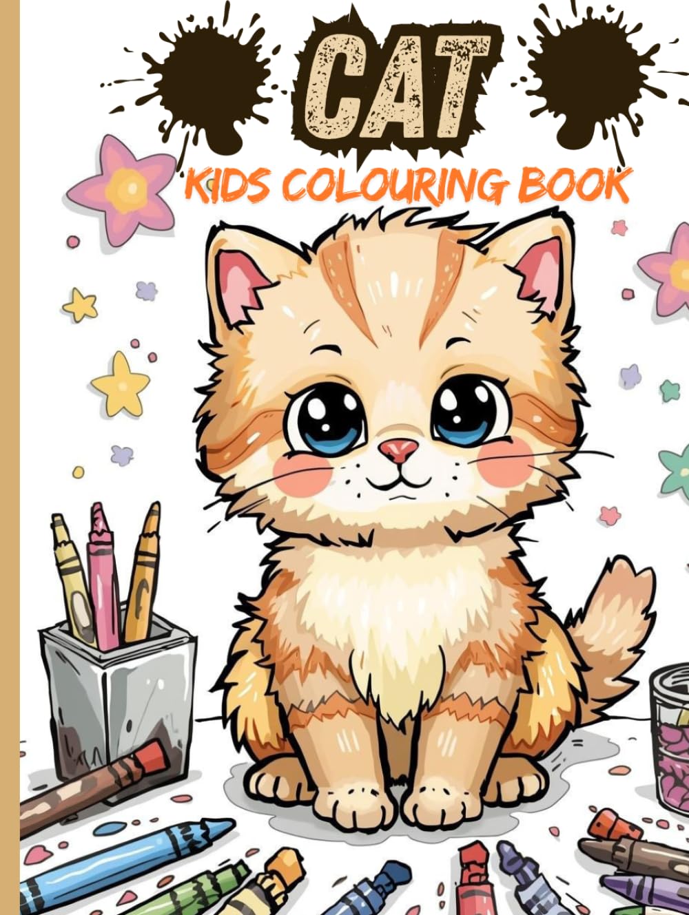 Shasha the Cat’s Big Adventure: Fun & Easy Coloring Book for Kids