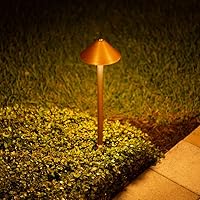 Vista 7 de VOLT Conehead - Luz de camino de cobre de 12 V (pantalla de 7 pulgadas, 25 pulgadas de alto)