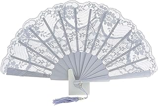 Ventilatore per borsa da cerimonia in pizzo di legno