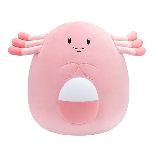 Squishmallows Original 14in Chansey Pokémon Plush - Ultrasoft Official Jazwares Plush (Large) - Chansey - 14-inch