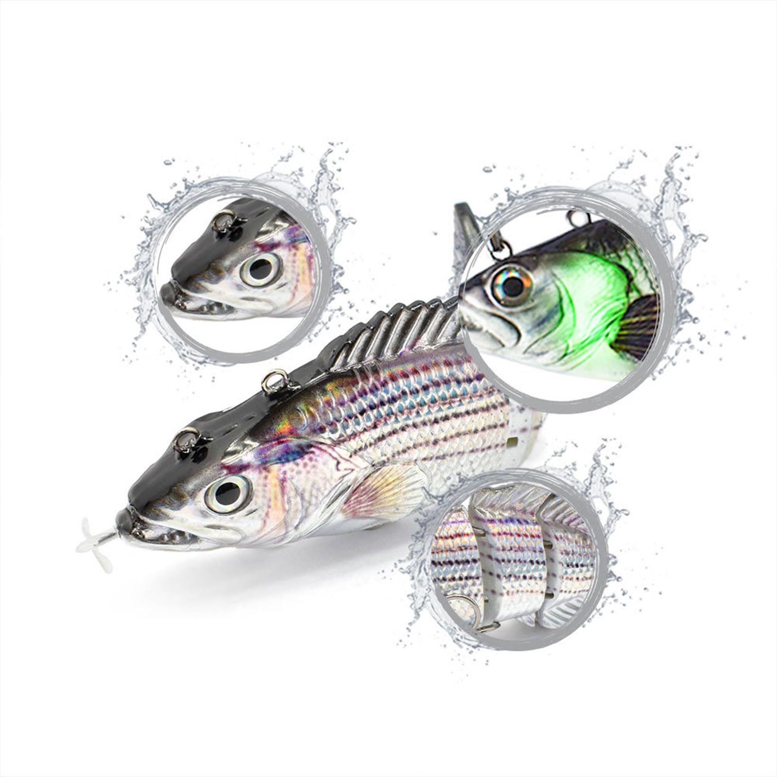 Señuelo de Pesca Recargable por USB