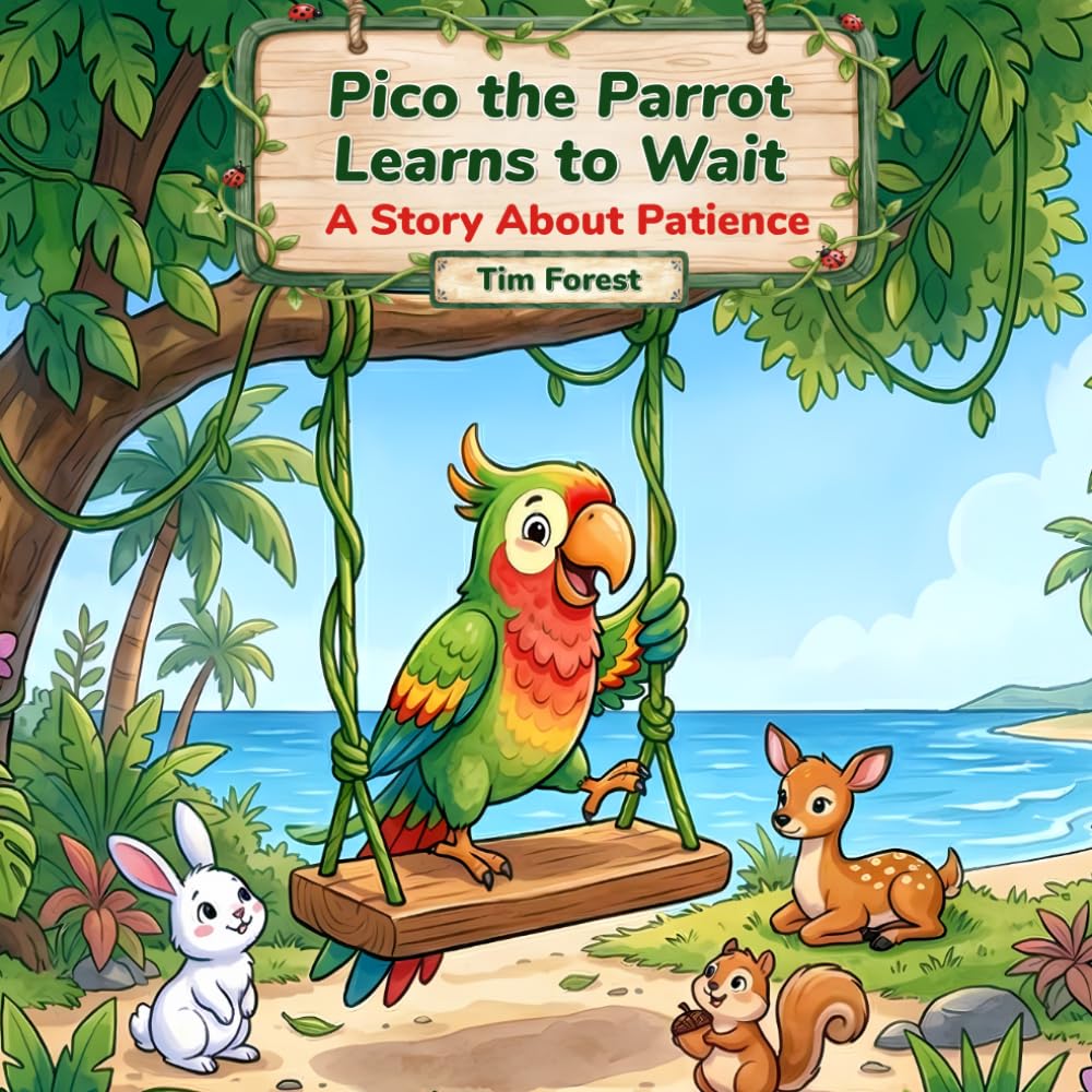 Pico the Parrot Learns to Wait: A Story About Patience (Animal Friends Adventures)