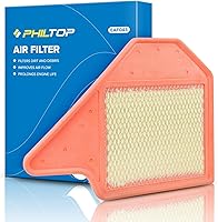 Vista 14 de PHILTOP Filtro de aire de motor CA11450 de repuesto para Nissan Altima L4/2.5L (2013-2018), panel rígido