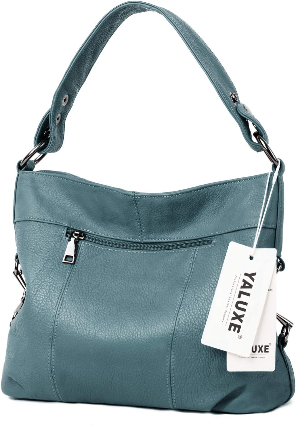 YALUXE Genuine Leather Shoulder Bags Stylish Hobo Handbags Purses Crossbody Bags for Women | Genuine Leather, Stylish - Image 8