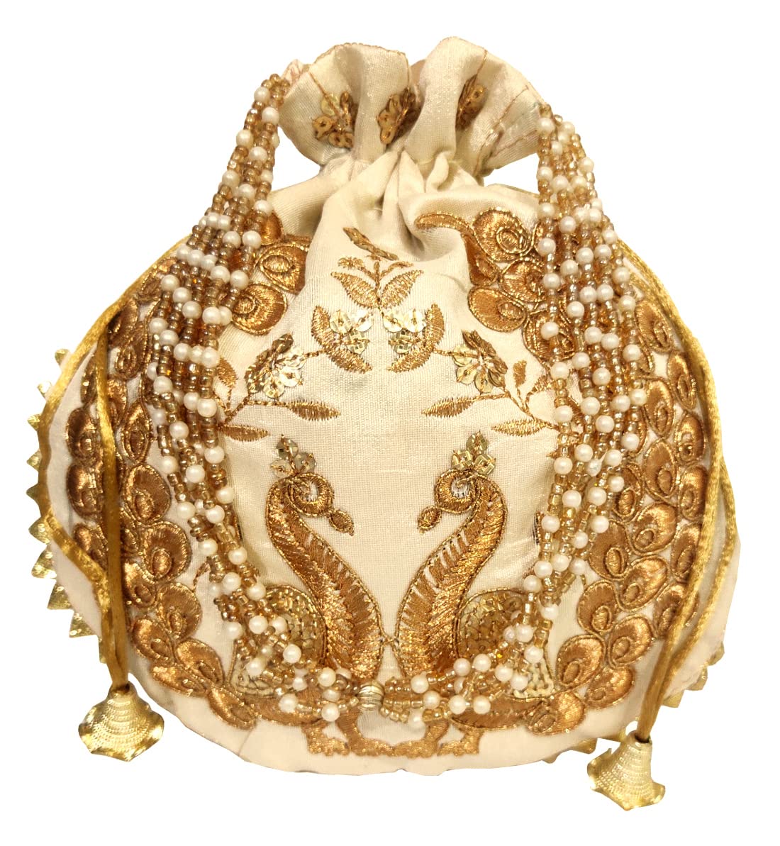 purpledip Potli Bags Drawstring Purse (Potli01$)-picture-22