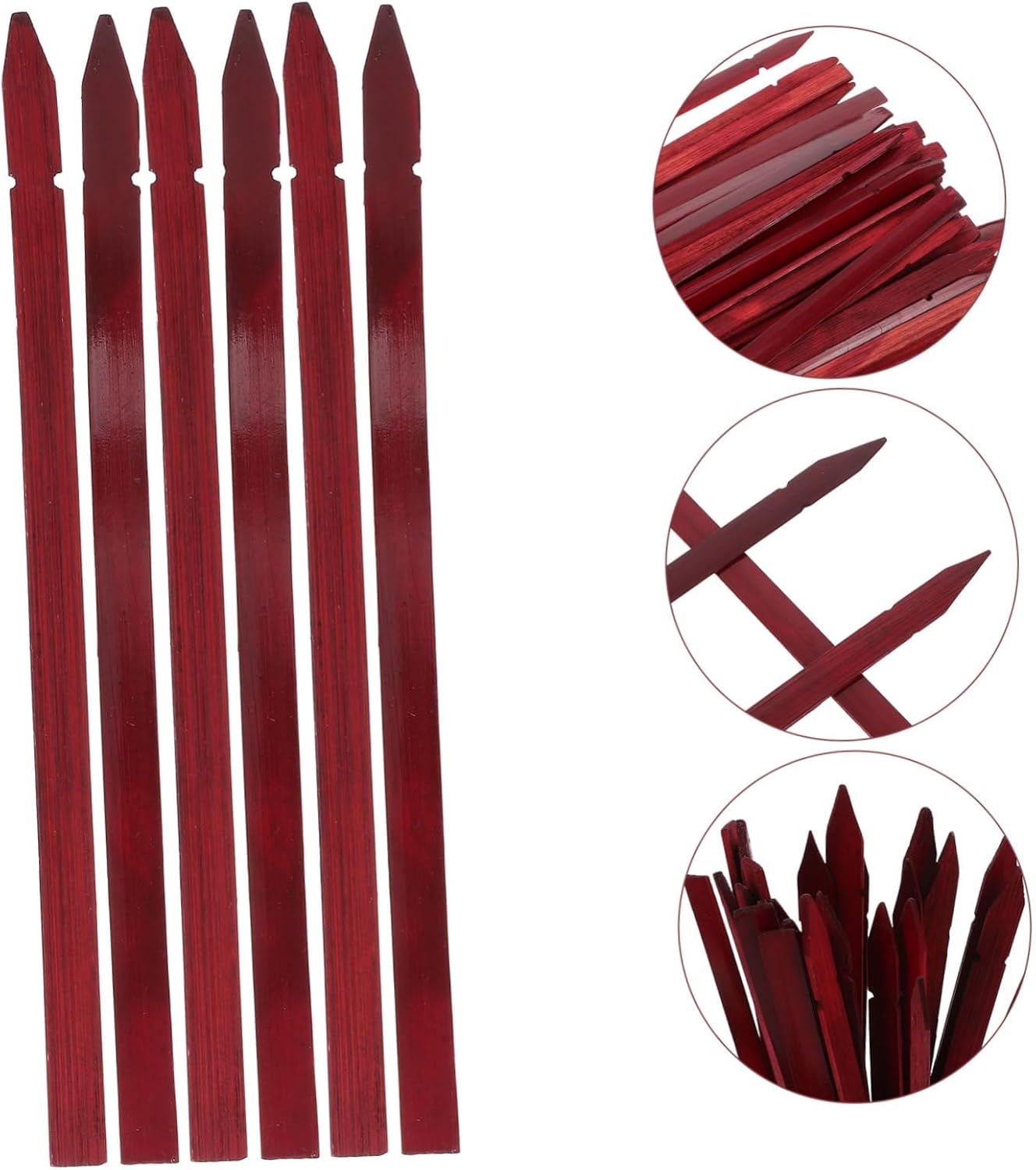 ERINGOGO 100Pcs Blank Divination Sticks for Fortune Telling Feng Shui Prop for Divination Games and Rituals Unmarked Sticks for Spiritual Practices