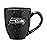 Rico Industries NFL Football Seattle Seahawks Alternate 16 oz Team Color Laser Engraved Speckled Ceramic Coffee Mug