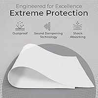 Vista 4 de Exactly Rubber - Lámina de silicona translúcida, durómetro de 50 A, semiclara, resistente -80 a 450 F, mantel individual de grado alimenticio
