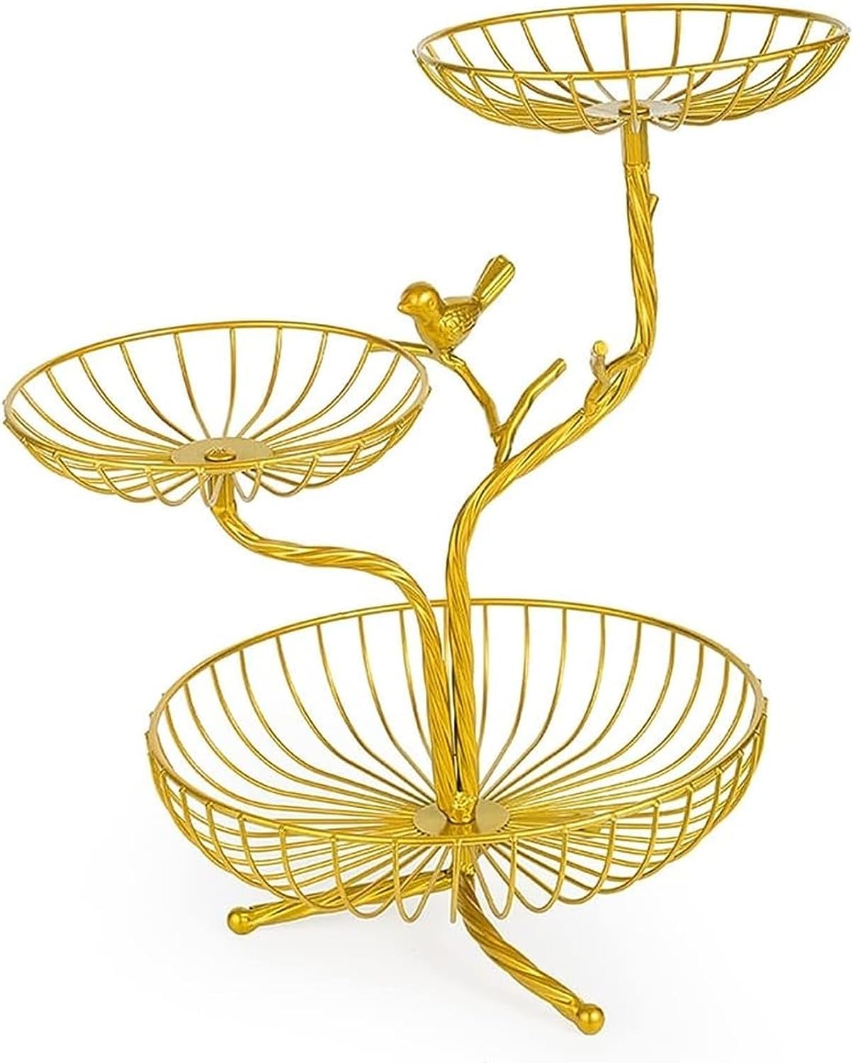 Mnuvxzaewf 3 Tier Kitchen Countertop Fruit Rack-Fruit Bowl(3 Tier)