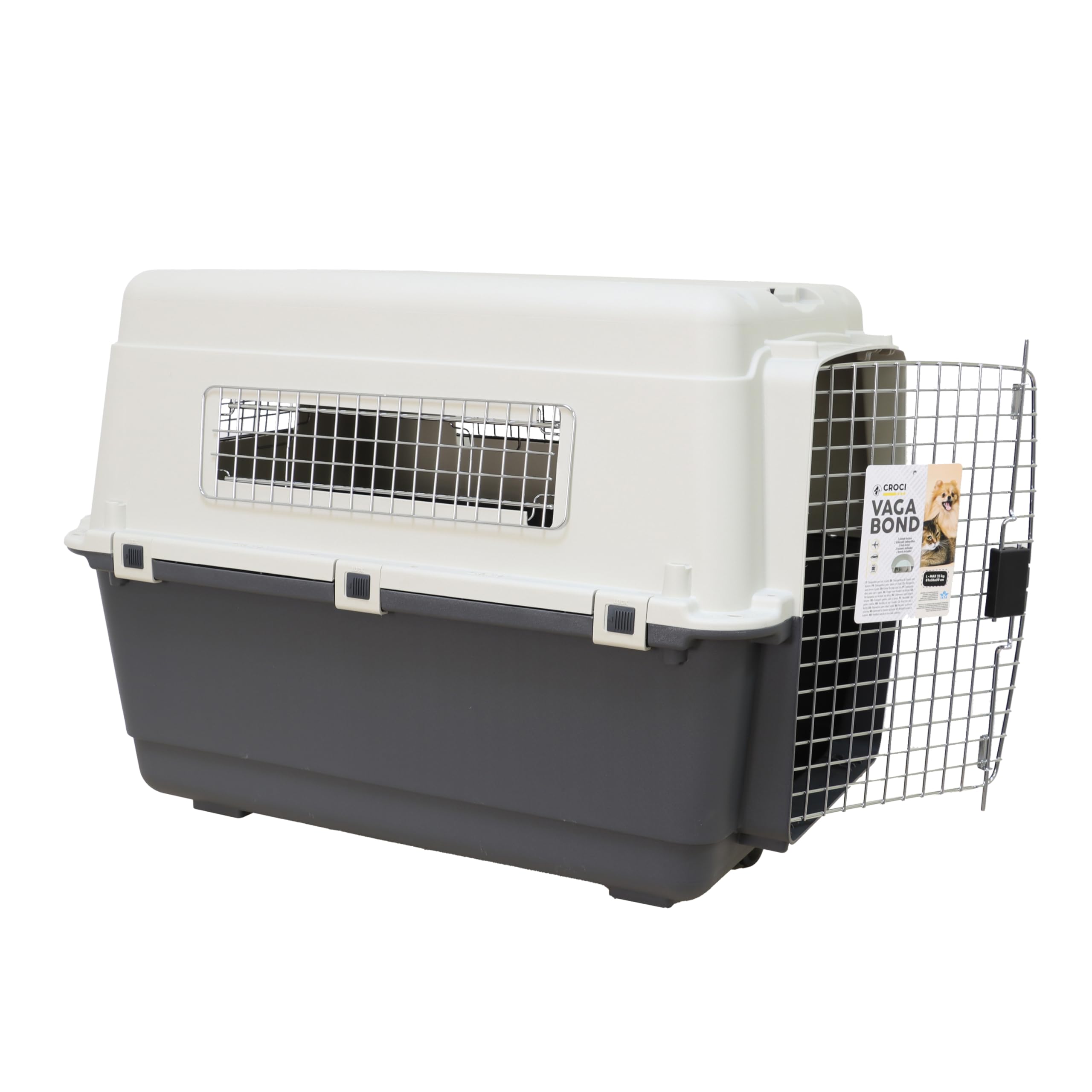 Croci Vagabond Sac de Transport pour Chien 61 x 40 x 40,5 Taille S