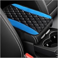 Vista 18 de Cojín para Consola Central de Automóvil, Funda Universal de Cuero Impermeable para Caja de Asiento de Reposabrazos, Cómodo Protector de Cubierta