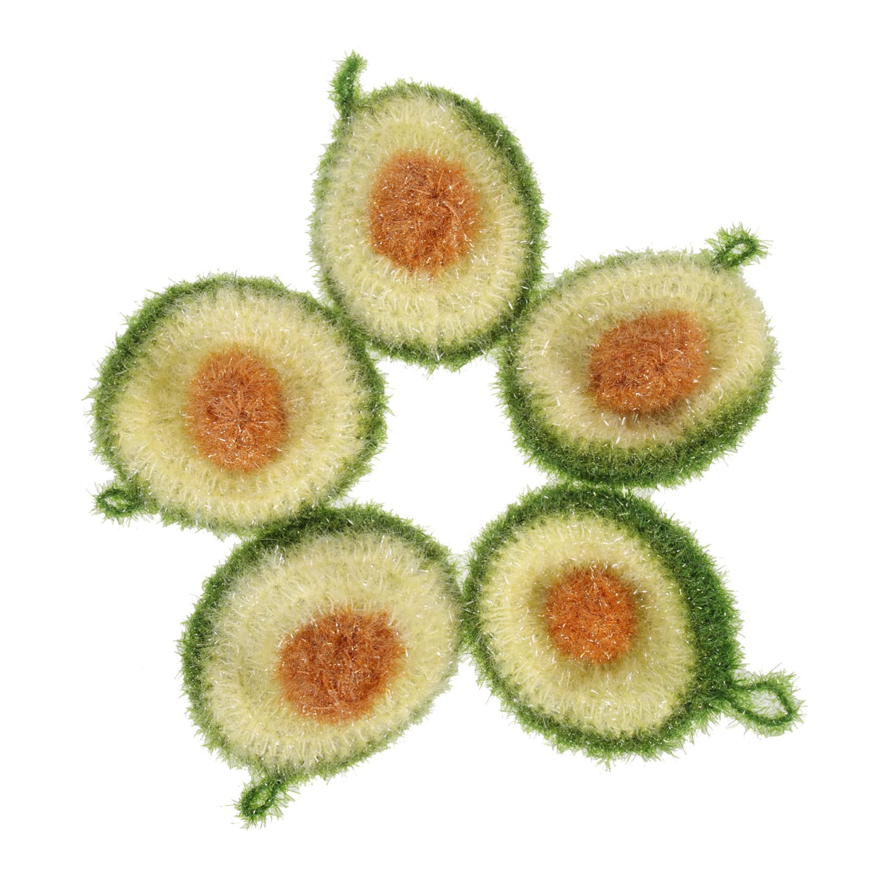 Esponjas de limpieza cocina sin rayar para eliminar grasa rebelde, pack de 5 uds