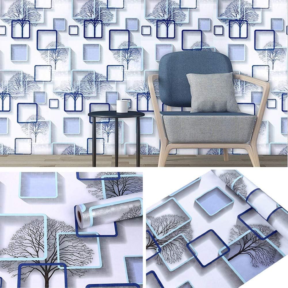 BR & SONS 3D Marble Wallpaper Wall Sticker Waterproof Foil (70cm x 77cm) for Walls, Kitchen, Furniture, Cabinets, Almirah, Tabletop, Wardrobe, Renovation PVC Self Adhesive Sticker (Active Blue Tree) (B0CYJF3HLQ) Amazon Price History, Amazon Price Tracker