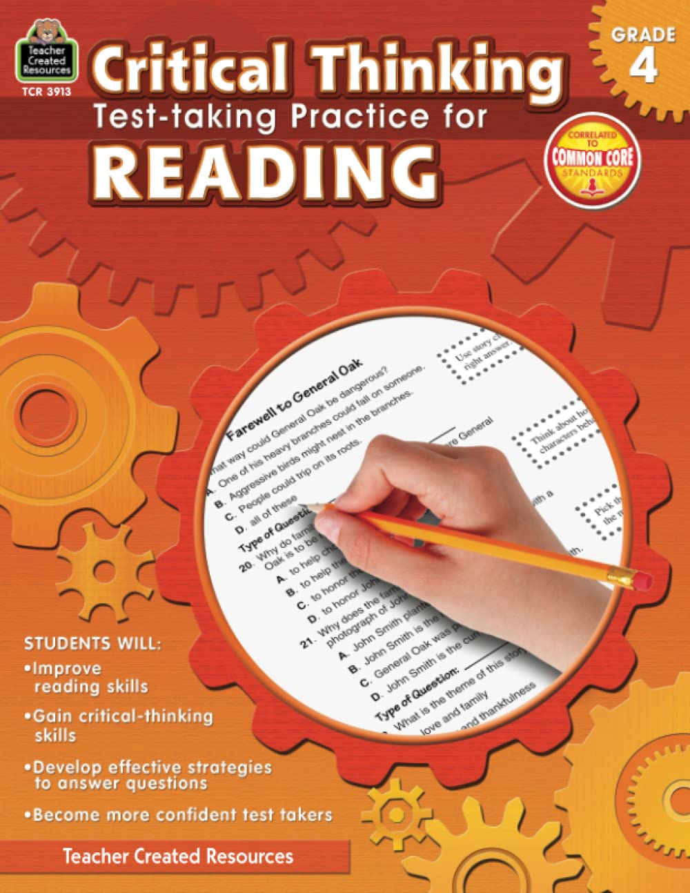 TCR - Critical Thinking: Test-taking, Grade 4