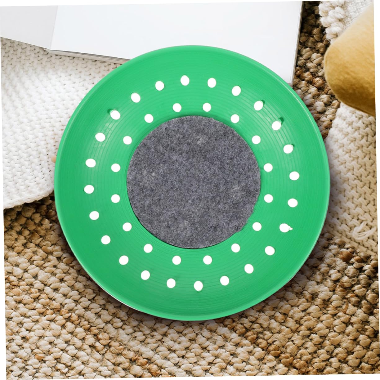 WOONEKY Lot de 10 Nids de Pigeons en Plastique Solide Nids D'œufs pour Reproduction Taille Adaptée Confortable pour Élevage Domestique et Animalerie