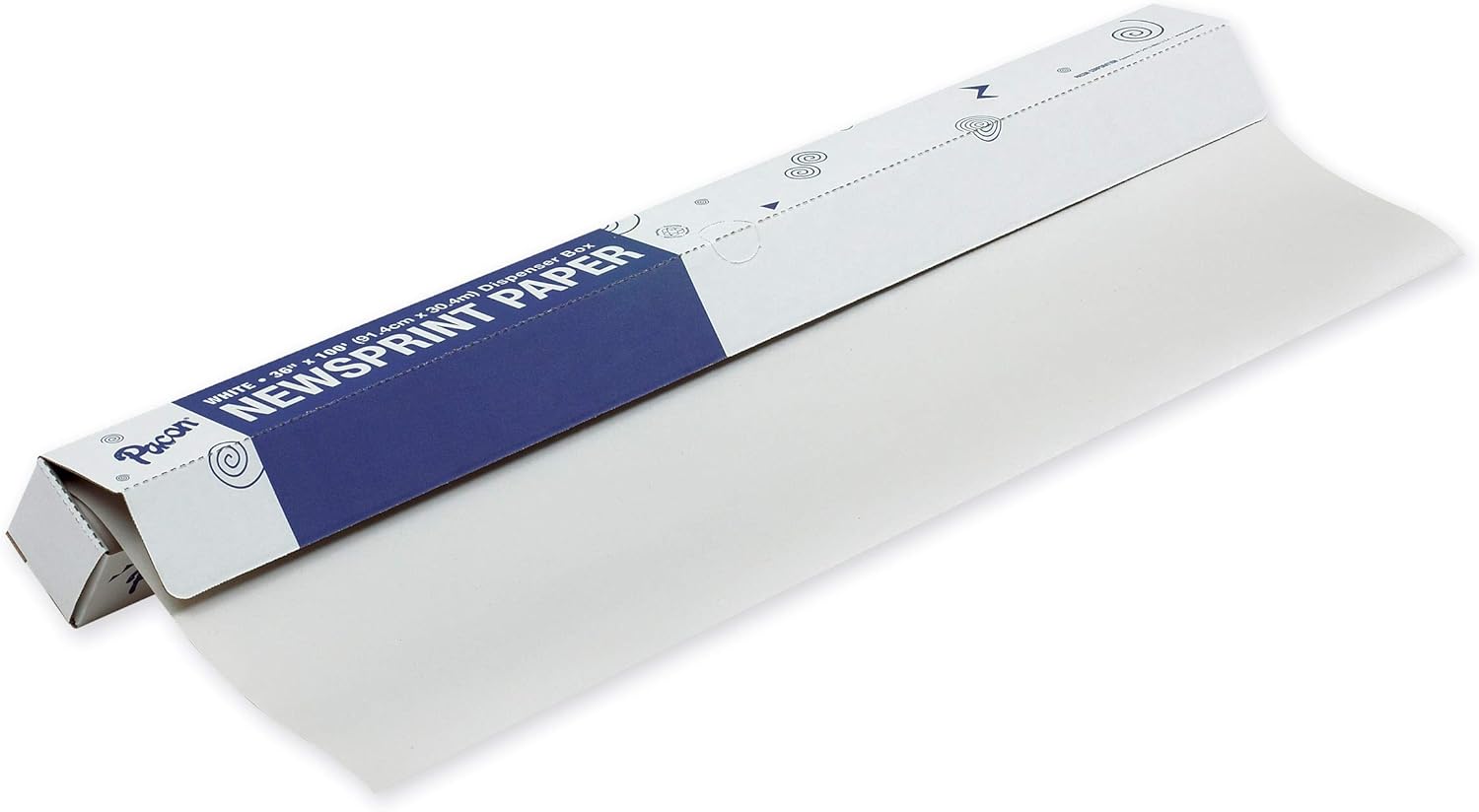 PACON Pacon Newsprint Roll, 36-Inchx 100-Feet, White (0066401)