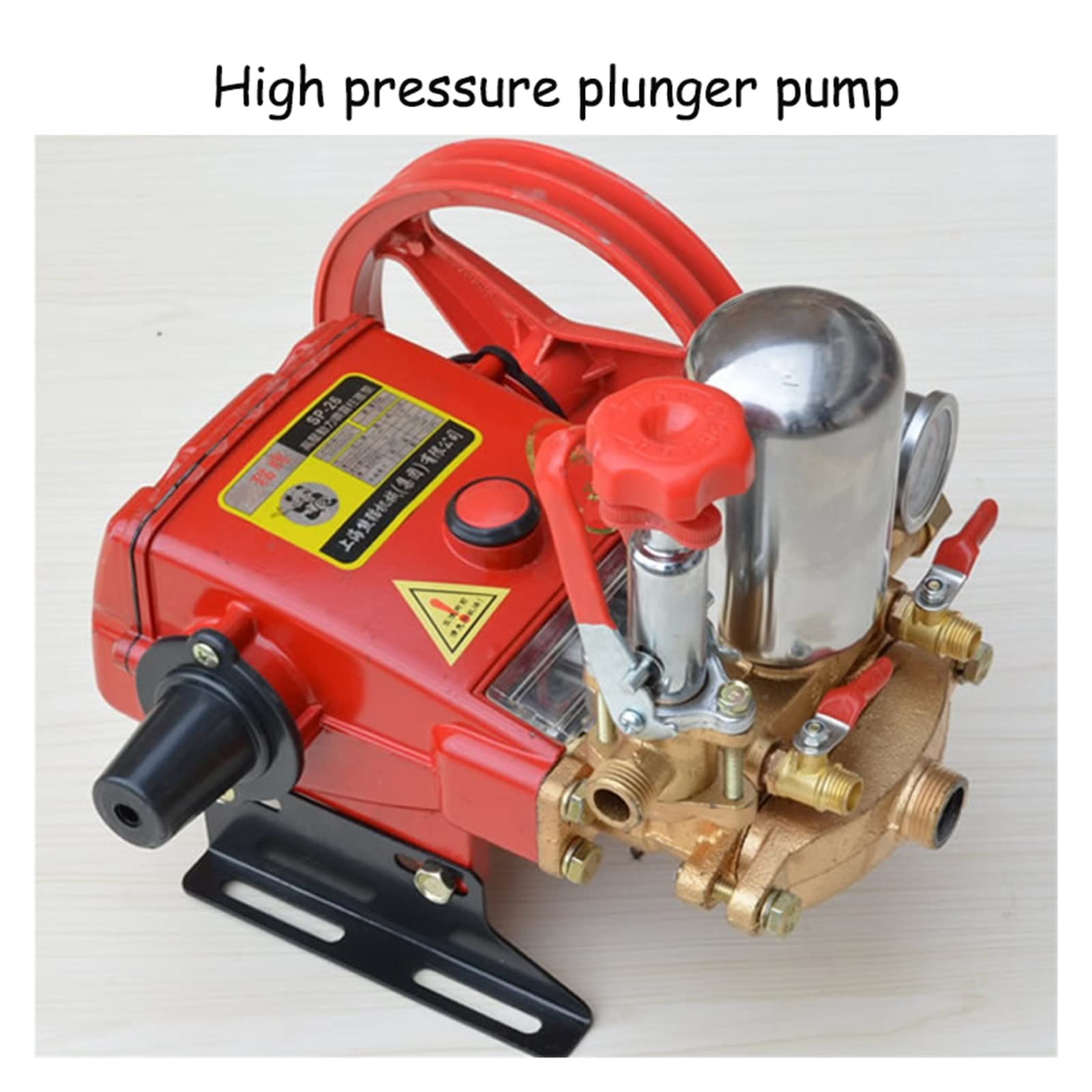 High Pressure Three Cylinders Pump Plunger Pump For Pesticide Spraying Machine Type 26 With English Manual,DIY Tools