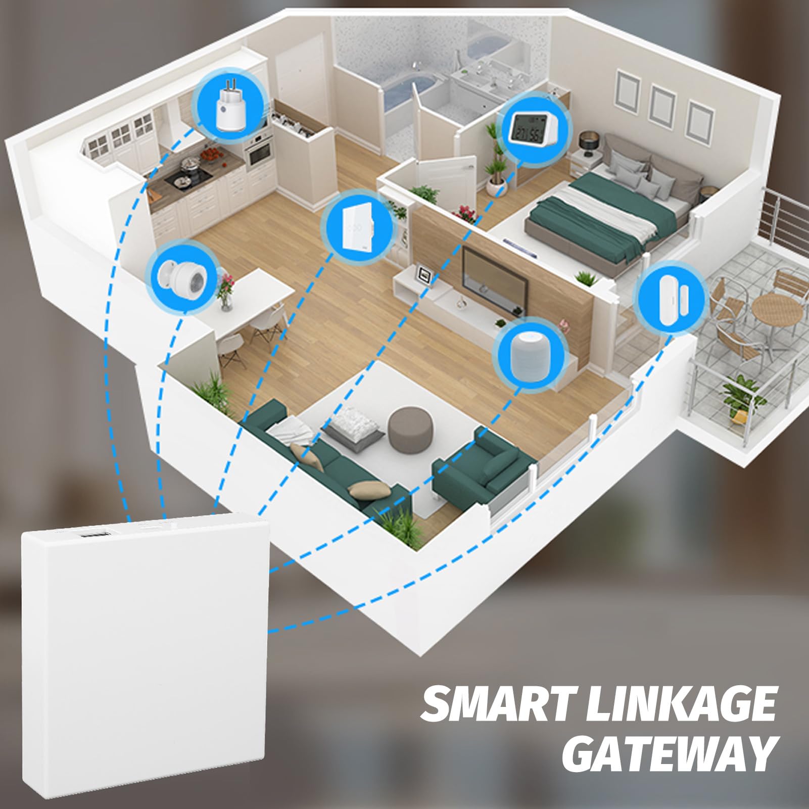 Inteligentna Bramka Przewodowa dla Tuya Zigbee Inteligentny Koncentrator Domowy Dostarcza 5V 1A Zasilacz USB Pilot Inteligentna Blokada z Użyciem Linii Papilarnych