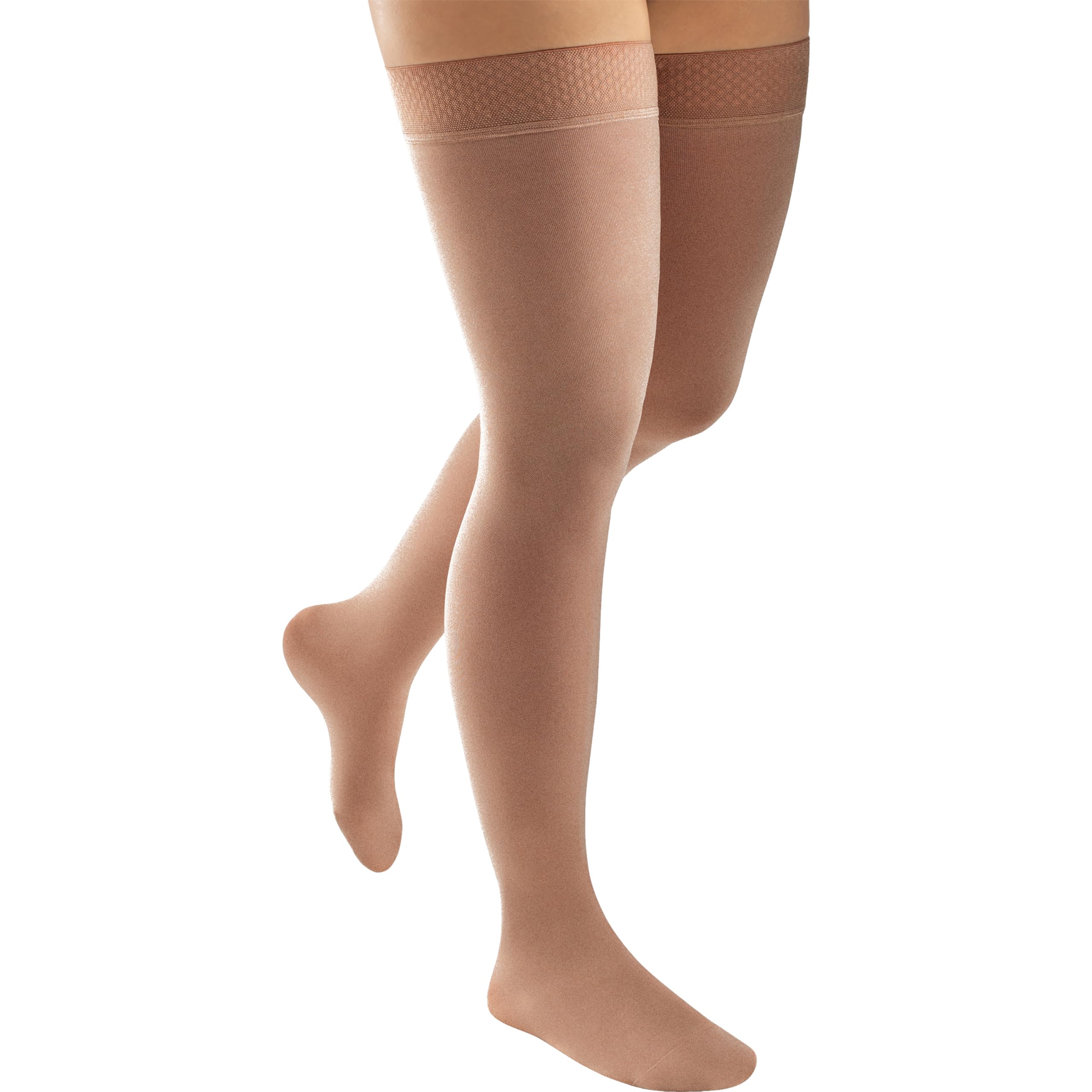 JOBST ACTIVA Opaque 20-30 mmHg Compression Socks Thigh High Closed Toe