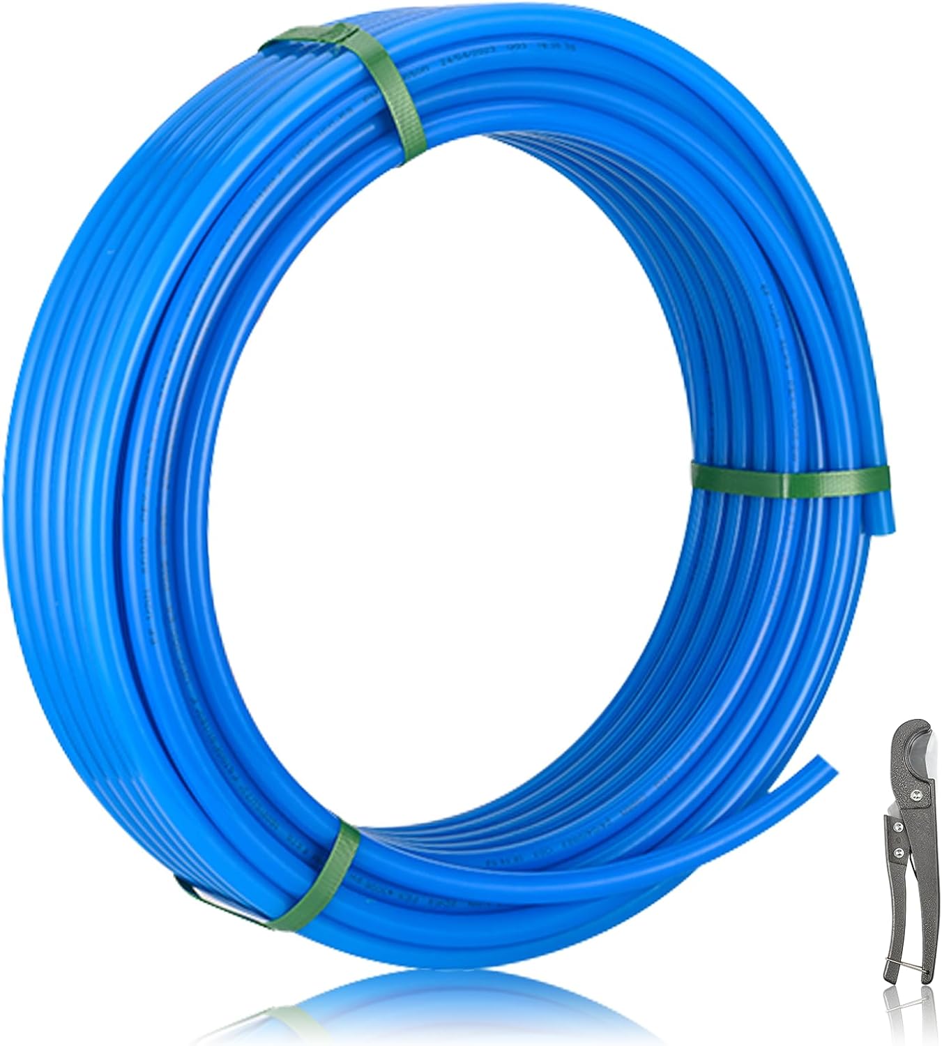 1/2 Inch HeSun PEX-B Pipe, 200 Feet Pex B Tubing in Blue, for Hot/Cold Water Plumbing, NSF Certified(A-200)