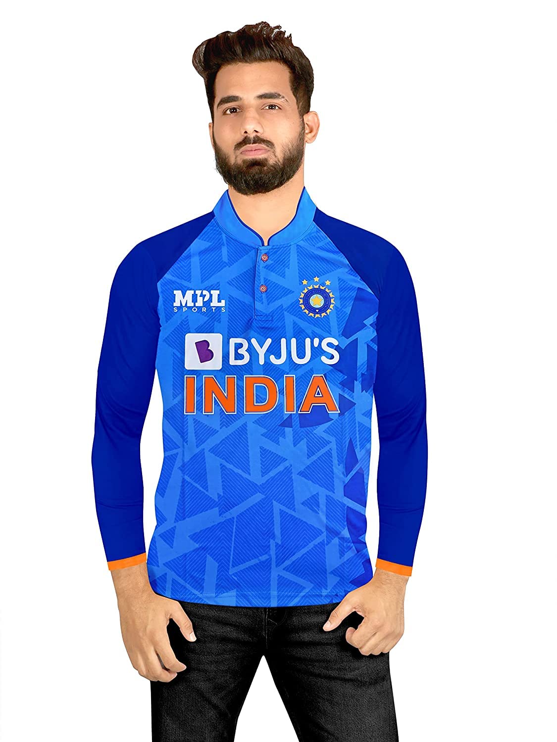ANREX 2023 New India Cricket Tshirt for Men Woman Unisex